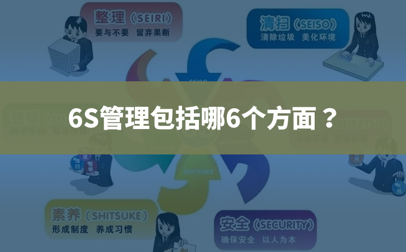 6S管理包括哪6个方面？6S分别是什么意思？