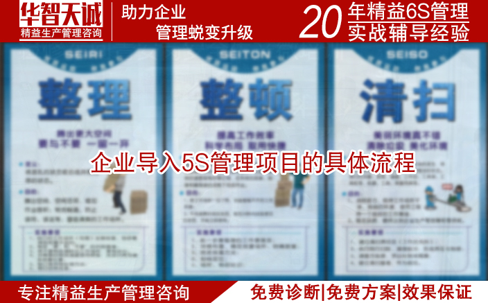 企业导入5S管理项目的具体流程