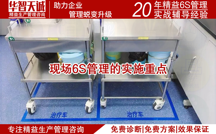 6S管理的实施重点