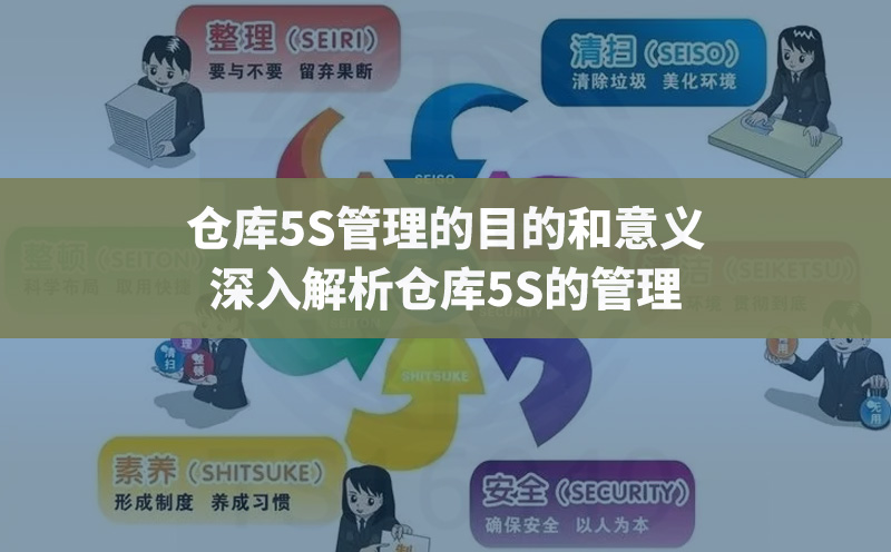 仓库5S管理的目的和意义