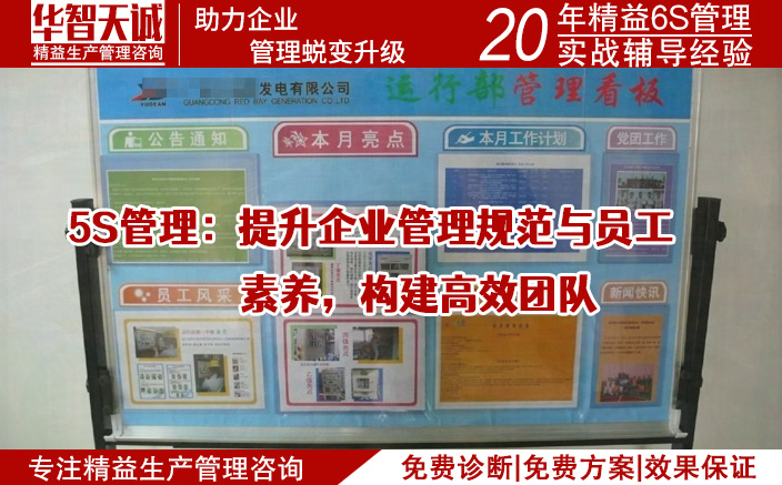 5S管理：焕然现场环境,激发员工工作热情创造力