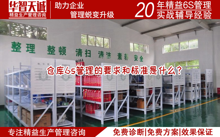 仓库6S管理的要求和标准是什么？
